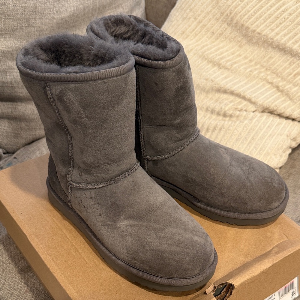 Gray Ugg Boots - image 1